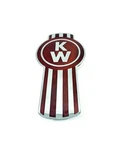 Kenworth Bug Logo Metal Hood Emblem Chrome Red Oem L53-1002. Fixed Price $79.95.