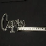1971 Chevrolet Caprice Classic Rear Trunk Emblem, Only.. Fixed Price $59.95.