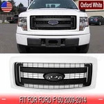 2009-2014 F150 F-150 Xlt Oxford White Front Upper Bumper Grille. Fixed Price $176.50.