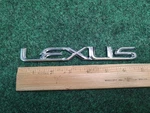 2006 -2011 Lexus GS350 Awd Chrome Rear Trunk Lid Emblem Logo Badge Nameplate 1S3. Fixed Price $18.99.