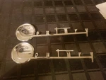 1954 Buick Century Script Emblem Badge Pair. Fixed Price $50.00.