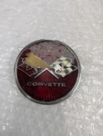 1975-76 Corvette Rear Gas Door Emblem Original Gm 347914 Chevrolet. Fixed Price $22.00.