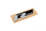 Vw Volkswagen R-line Emblem Decal Chrome & Black Oem Genuine New 5K0853688AFXC. Fixed Price $60.85.