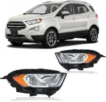 Ford Ecosport 2018-2022 2023 Headlight Chrome Halogen Left+right W/led Drl. Fixed Price $299.98.