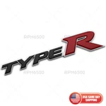 For Honda Type Racing Sport Chrome Red Rear Tailgate Emblem Badge Logo Oem Abs. Fixed Price $24.99.