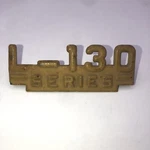 Vtg Original Oem Ihc International L-130 Series Metal Truck Emblem Badge. Fixed Price $95.00.