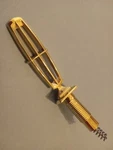 New 2003-2004-2005-2006-2007-2008 Gold Plated Lincoln Town Car Hood Ornament. Fixed Price $177.00.