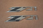 2014-2018 Chevy Silverado 1500 Front Fender Z71 Badge Emblems (2 Pieces). Fixed Price $35.95.