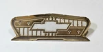 Vintage Chevrolet Chevy Bel Air 1955 56 Gold-tone Crest Emblem Original 3725209. Fixed Price $35.95.