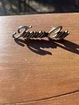 1974 Lincoln Town Car Roof Emblem Original. Fixed Price $25.00.