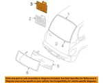 Chrysler Oem 07-08 Pt Cruiser Lift Gate Exterior Trim-nameplate 5152107AC. Fixed Price $79.29.