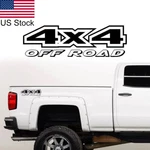 1PC Black 4X4 Off Road Truck Bed Vinyl Stickers For Chevrolet Silverado 1500 Etc. Fixed Price $15.99.