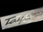Black Taycan Nameplate Logo Letters Rear Badge Liftgate Emblem Deck Lid. Fixed Price $58.00.