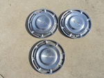 *3* Vintage 1960 Chevrolet Corvette Impala Flag 14" Full Wheel Covers Hubcap. Fixed Price $49.95.