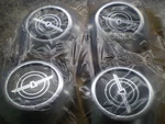 New 1980 1981 1982 Ford Thunderbird Wheel Hub Center Cap T-bird Nos Set. Fixed Price $49.93.