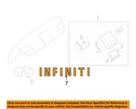 New Oem 03-06 Infiniti G35 Trunk Lid-emblem Badge Nameplate 84894AC000. Fixed Price $109.95.