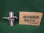 Genuine Ford Mustang 94-98 Lfac Fender Running Pony Emblem F4ZB-16098-BA 95 97. Fixed Price $18.00.
