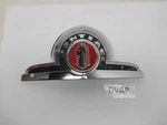 (1) Oem Nos 1946 Pontiac Upper Chrome Grille Ornament Emblem. 508620 Dvap. Fixed Price $399.99.