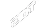 Genuine Gm Galvano Silver Deck Lid Engine 2.0T Emblem 84139938. Fixed Price $27.85.