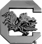 Fanmats 14929 South Carolina Gamecocks 3D Chrome Metal Emblem. Fixed Price $19.55.