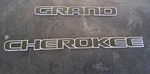 Oemjeep Grand Cherokee Lt Rt Door Emblem Mopar Black Letters. Fixed Price $10.00.