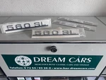 Nos Genuine Mercedes 560SL W107 R107 Nameplate Emblem Badge Oem. Fixed Price $705.80.