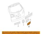 Gm Oem 08-10 Enclave Lift Gate Exterior Trim-nameplate 15292645. Fixed Price $37.55.