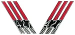 1966-67 Fairlane Fender Emblems 427 500 Xl Gt Galaxie Ltd 3-BAR New. Fixed Price $99.90.