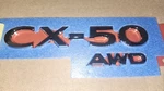 Genuine Oem Mazda CX-50 Awd Hatch Emblem Chrome 2023-2025 New. Fixed Price $25.00.