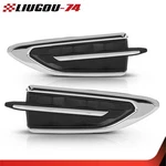 New Fit 2017-2019 Ford Escape Pair Fender Grille Molding Plate Kit L&r. Fixed Price $25.83.