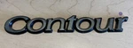 95-00 Ford Contour Plastic Emblem 94BBF42528AA Oem. Fixed Price $14.95.