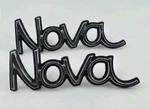 1973 1974 Chevrolet Nova Fender Quarter Panel Script Emblems Oem Pair 327565. Fixed Price $39.83.