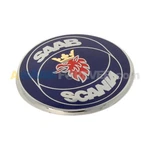 Saab 9-3 Rear Emblem Hatchback Scania New Genuine Oem Reproduction 4910907. Fixed Price $54.99.