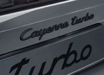 Porsche Cayenne Turbo Rear Trunk Emblem In Glossy Black 2011-2023. Fixed Price $105.00.
