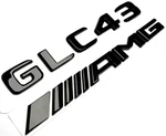 #2 Black GLC43 + Amg Replacement For Mercedes Liftgate Rear Trunk Emblem Badge. Fixed Price $23.99.