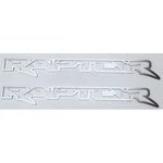 Acc Badges 'raptor' Fits 2010-14 Ford F-150 Raptor-frame Stainless Steel/brushed. Fixed Price $75.95.