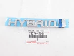 Genuine Oem Toyota 75374-47062 "hybrid" Driver Front Fender Badge Nameplate. Fixed Price $24.99.
