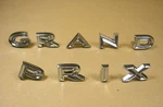 1963 Pontiac Grand Prix Front Fender Name Letter Set, C9770891RS. Fixed Price $125.00.