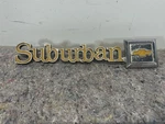 1973-1988 Chevrolet Suburban Rear Tail Gate Barn Door Emblem Gm 14016626. Fixed Price $69.95.