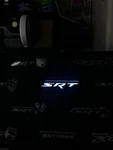 Fits Dodge Srt Grille Badge Rgb Led Emblem Bluetooth Challenger Charger. Fixed Price $90.00.