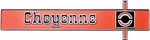 1975-80 Chevrolet Pickup Truck K5 Blazer; "cheyenne" Dash Panel Emblem. Fixed Price $31.99.