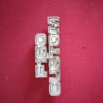 "F150 Custom" Emblem Ford Truck D7TB16702D. Fixed Price $25.00.