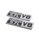 2PCS Chrome Black Side Fender 5.7L I-force V8 Emblem 3D Badge Tundra 2014-21. Fixed Price $23.19.