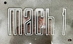 Oem 2021 - 2023 Mustang Mach Emblem MR3Z16228AB 5.25"X2.5". Fixed Price $79.99.