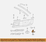 01-05 Toyota RAV4 Rear Gate Door Emblem 75432-42040 Nameplate New Oem. Fixed Price $14.50.