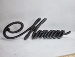 Vintage Dodge Monaco Emblem Ornament Logo Badge Car Part Script 4017272. Fixed Price $24.99.