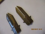 Cadillac 1980-1989 Deville Fleetwood Nos Pair Gold Taillight Emblem Gm 16502570. Fixed Price $55.00.