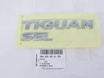 Genuine Oem Vw 5NN-853-687-B-2ZZ Rear "tiguan Sel" Emblem Nameplate 18-20. Fixed Price $51.93.