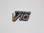 Ford 6.8 V10 Triton Front Fender Emblem Badge. Fixed Price $17.00.