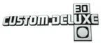 Oer "custom Deluxe 30" Fender Emblem 1981-1987 Chevy Pickup Truck. Fixed Price $49.98.